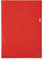 Exacompta 660575E 10er Pack PVC-Kunststoff Aktenhüllen. Für DIN A4 transparent glasklar rot oben und seitlich offen Plastikhülle Klarsichthülle für Büro und die mobile Organisation
