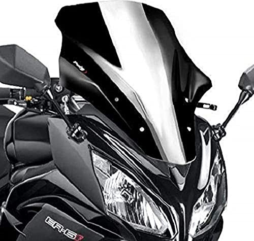 Puig 5998N Tourenscheibe optimierte Aerodynamik, Schwarz