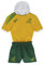 Australien - Wallabies Rugby Mini Trikot mit Saugnapf - 17 cm