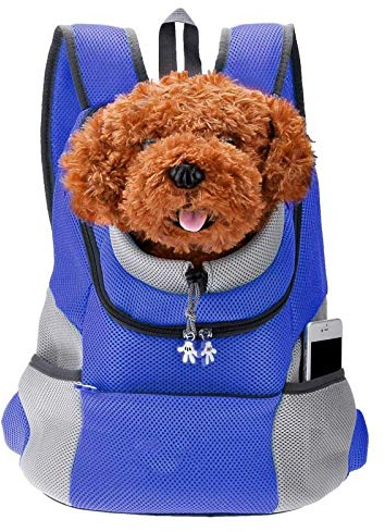 PETCUTE Zaino Porta Cane Marsupio Cane Borse per Cani trasportino Zaino per Gatti Marsupio per Cani