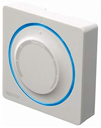 Base para termostato estándar Smatrix T-145 Bus POD RAL9016, hasta 4 unidades base en un sistema, con tecnología de autoequilibrado, color blanco (referencia 1086975)