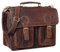 STILORD 'Kronos' Aktentasche Leder Herren Lehrertasche Leder-Tasche Büro Business groß Arbeitstasche Umhängetasche Vintage Echtleder aufsteckbar, Farbe:florida - braun