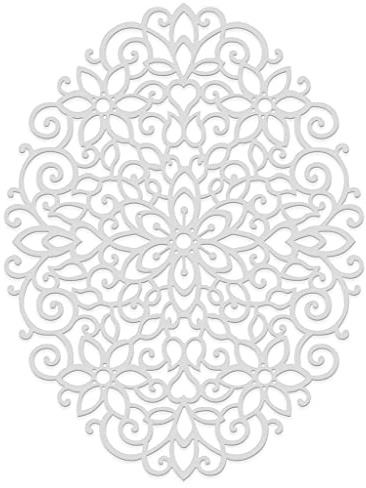 Floral Filigree Oval - Sweet Dixie Cutting Die
