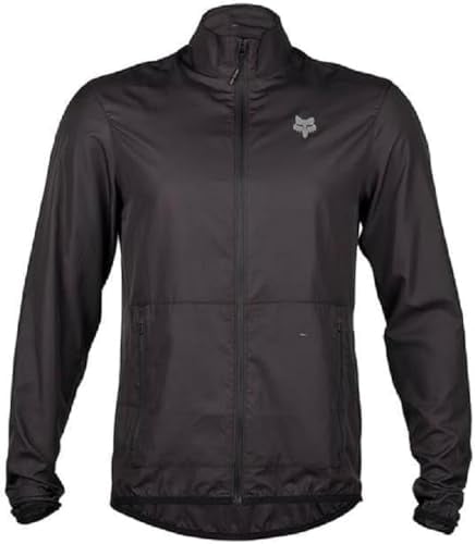 Fox Racing Ranger Wind Jacket Windbreaker Herren, Schwarz, M