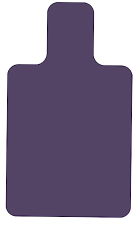 F Fityle Pilates Reformer-Matte, Pilates-Reformer-Pad, Yoga-Matte, tragbar, einfache Reinigung, 96,5 x 55,9 cm, Pilates-Matte für Reformer für Yoga-Zubehör, Violett