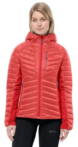 Jack Wolfskin Damen Routeburn Pro Ins Jkt W, Vibrant Red, M EU