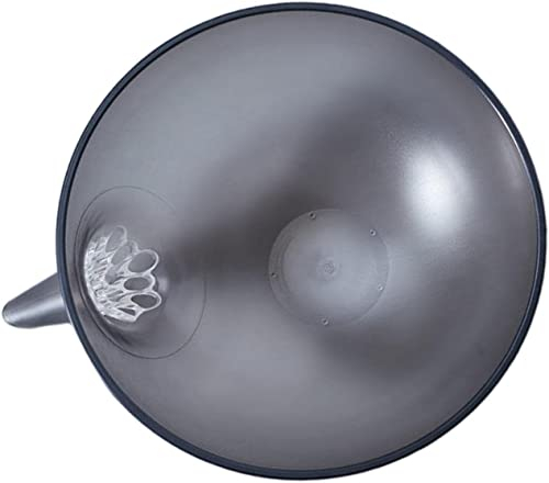 EBILUN Égouttoir Panier Alimentaire avec Bec Verseur, Bol Égouttoir Passoire Alimentaire Évier De Cuisine Panier Égouttoir Fruits Et Légumes Égouttoir Panier Passoire Fruits Rondelle (Gris)