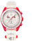 Swatch Omega x Moon Mission to Mars Speedmaster rouge et blanc - Nouveau, moderne, Blanc/rouge, Moderne