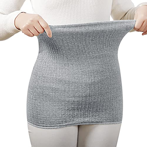 Elastisch Nierenwärmer Rückenwärmer Wärmegürtel Bauchwärmer Weiche Taillengürtel Atmungsaktiv Nierenschutz Nierengurt Warm Winter Taillen Hüftwärmer Unterstützung Leibwärmer für Damen und Herren