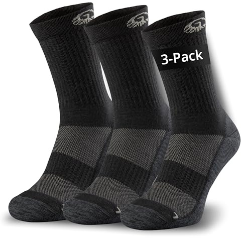 Giesswein Trekkingsocken Merino Wolle 3er Pack - Wandersocken warm | Atmungsaktive Merino Thermosocken, extra warm – Ski- & Wintersocken ohne Druckstellen, Herren & Damen, 3er Pack