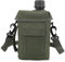 Bewinner Borraccia da Esterno - Borraccia Portatile da 2 Litri con Borraccia da Campeggio Piatta in PVC Multifunzionale per Eccedenze Militari o Attrezzatura Bushcraft