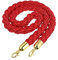 Yardenfun Schutzstangenseil Lanyard Schlüsselband Wiederverwendbares Seil-leitplanken-schlüsselband -lanyard Mit Karabinerhaken Rot