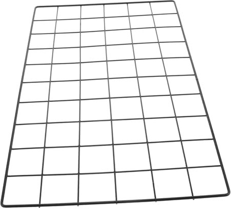 NOLITOY Mensola Da Parete in Ferro Griglia Decorativa Per Foto e Memo Organizer Artistico Leggero Per Casa e Ufficio Supporto Multiuso Per Cornici e Bacheca Fotografica