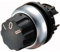 Eaton 216861 Wahltaste, 3 Stellungen, Schwarz I 0 II, Tastend