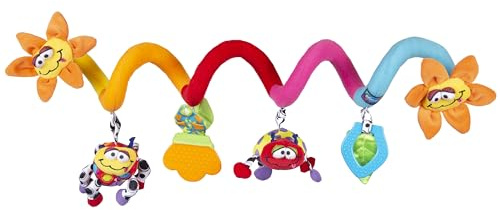 Playgro Kribbel Krabbel Käfer Kinderwagen Spirale, Ab 0 Monaten, Mehrfarbig, 40194