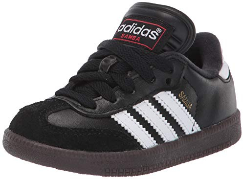 adidas Samba Classic Junior Soccer Shoe 3.5 Black/White