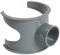 Sella di raccordo PVC Grigio – femmina Ø 100 – 40 mm – NICOLL
