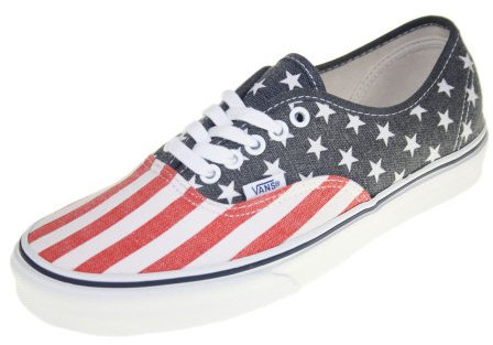 Vans Damen U Authentic Niedrige Hausschuhe, Sterne Streifen, 36 EU