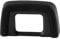 sourcingmap Camera Lens Eyecup Cup, Rubber Soft Viewfinder Camera Protector DK-24 Eyecup Eyepiece Replacement for Nikon D3000 D5000 DSLR, Black