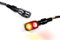 LED Mini Rücklicht Bremslicht Blinker schwarz Motorrad universal Custom Chopper