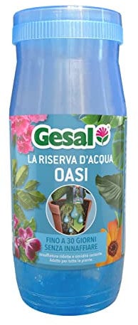 GESAL Oasi, Riserva d’Acqua, Per Innaffiature Ridotte, Fino a 30 Giorni di Efficacia, 300 ml