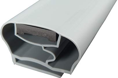 M. Pechler Magnetdichtung Profil klein g - 2000mm inkl. Magnetband - Helles Grau (Kühlschrankdichtung)