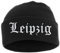 HB_Druck Leipzig Umschlagmütze - Mütze - Bestickt - Einheitsgröße Schwarz