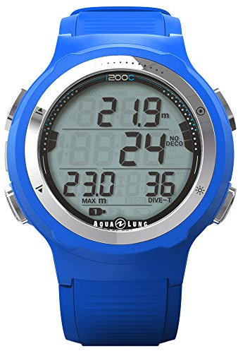 Aqua Lung I200c - Ordenador de buceo de muñeca, color azul
