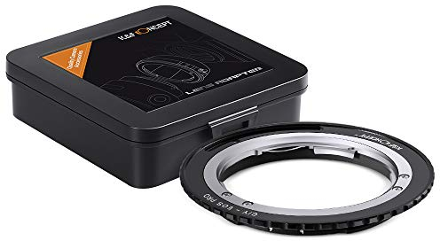 K&F Concept C/Y-EOS PRO Objektivadapter Contax Yashica Objektiv Adapterring kompatibel mit Canon EF (EOS) Kamera mit Mattierungslack