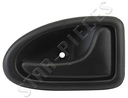 Poignée de porte compatible pour Clio 2, Megane 1, Scenic 1, Trafic 2, Dacia Logan 1, Vivaro A et Primastar (1995-2016) poignée intérieure | avant ou arrière droite (passager) 8200028995 | 8200070011