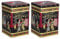 tea4chill 2 Stk Teedosen für losen Tee 500g, Gewürzdosen, Black Japanese, Metall, eckig mit Scharnierdeckel, 102 x 102 x 146mm (LxBxH)