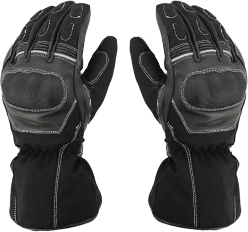 BOSmoto Motorradhandschuhe Regen Touring Motorrad Handschuhe (XL)