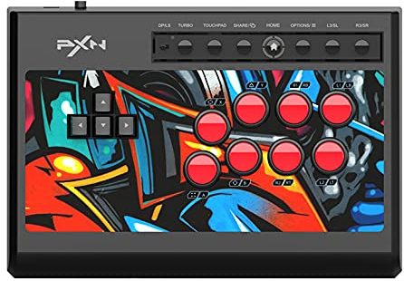 PC Arcade Stick PXN X8 USB Arcade Stick Kämpfe Joystick Spiel Feld für Windows PC, PS3 / PS4, Switch, Android