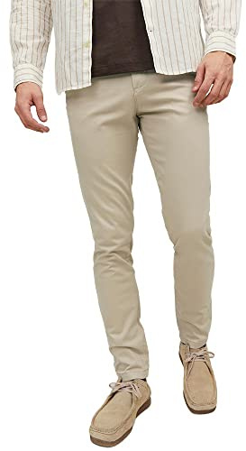 JACK & JONES Herren Jpstmarco Jjbowie Noos Chino Hose, Oxford Tan, 31W / 32L