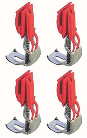 cyclingcolors 4x ganci regolabili per lavello acciaio inossidabile da incasso chiusure Staffa Cucina Morsetti montaggio a vite