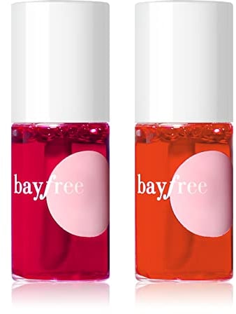 bayfree Lip Tint Cheek Stain Set Farben Lippenstift Wasserfester Lipmarker Leicht Liquid Lipgloss Natural Mattes for Women Girls (Juicy)