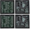 ECSiNG 2 Sets Schnellreferenz Tastaturkürzel Aufkleber kompatibel mit Mac-OS (M/Intel) Und Word/Excel, Wasserfeste Vinyl Aufkleber für Laptop Computer Desktop Tastaturen