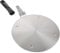 APACALI 1 Stück Induktionsadapterplatte 24 cm, Adapterplatte für Induktionsherd mit abnehmbarem Griff, Edelstahl Induktion Adapter für die Verwendung von Kaffeekannen auf Induktionskochfelder
