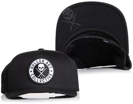 Sullen Clothing Snapback Cap BOH Curved Flexfit Schwarz Weiß