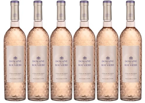 La Rouvière Côtes de Provence Rosé, French Rose Wine, CASE of 6 x 750ml