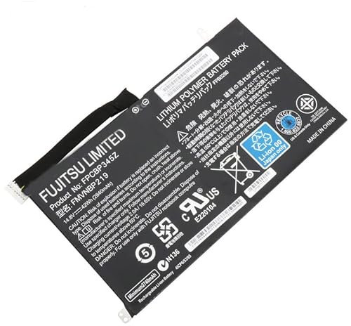 FPCBP345Z Laptop-Akku, 14,8 V, 2840 mAh, kompatibel mit Fujitsu Lifebook UH572 FMVNBP219 FPB0280 FPCBP345Z