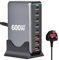 600W GaN3 Fast Charging Station - Multi-port Charger Block, 5 USB-C Ports (140W/100W/30W) & 3 USB-A Ports (30W QC) - Compact Multi-Device Charger for Laptops, iPhone 15/16, Galaxy, PS5