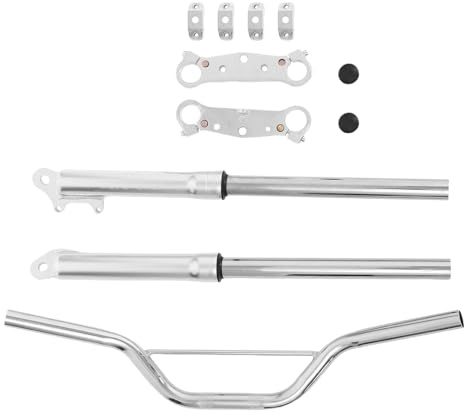 Cabilock Amortisseur Hydraulique pour Fourche de Mini-moto Suspension Réglable Remplacement pour Moto Tout-