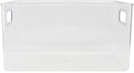 Healeved Large Book Storage Box for Students Classroom Multipurpose Book Organizer Container for Home and Office