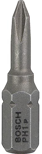 Bosch Accessories Bosch Professional Bit Extra Hard Kreuzschlitz (3 Stück, PH 1, Länge: 25 mm, Zubehör zum Schrauben)