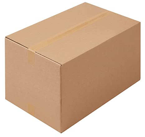 BB-Verpackungen 120x Faltkartons 590x390x300mm 1-wellig braun (120 Stück)| Großer Versandkarton, ideal als Warensendung, DHL Paket, GLS/DPD XL-Paket