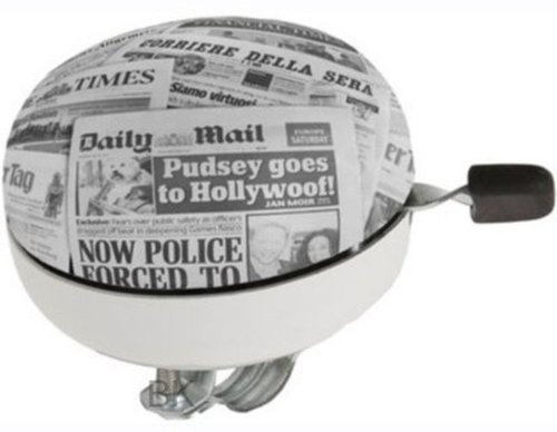 verschieden Fahrradklingel Zeitung Fahrradglocke Ding Dong 2-Klang