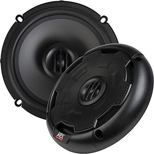 MTX Audio Thunder35 Thunder Koaxial Lautsprecher – Set von 2, 6.5 Inch 2-Way