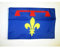 AZ FLAG - Drapeau Provence Nouveau - 45x30 cm - Pavillon Provençal 100% Polyester Avec Deux Cordelettes - 20g