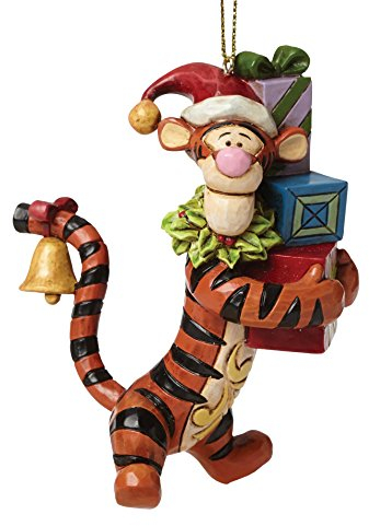 Enesco Disney Tradition Figurina Sospensione Tigrou, Resina, Multicolore